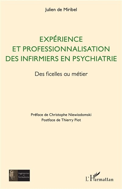 Couverture_Expérience et professionnalisation des infirmiers en psychiatrie