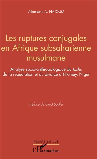 Front cover_Les Ruptures Conjugales En Afrique Subsaharienne Musulmane