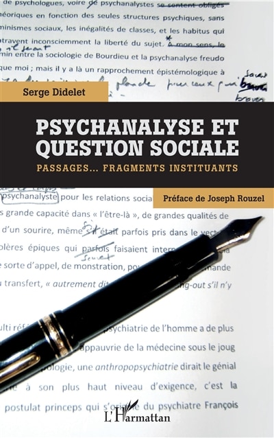 Front cover_Psychanalyse Et Question Sociale