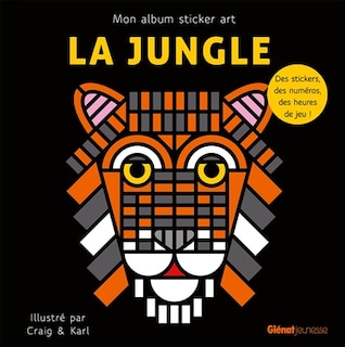 Front cover_La jungle : mon album sticker art