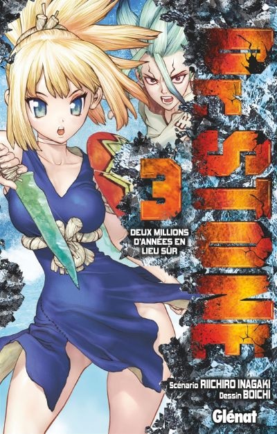 Couverture_Dr Stone, Vol. 3