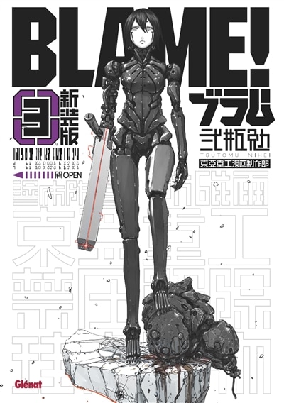 Front cover_Blame!, Vol. 3