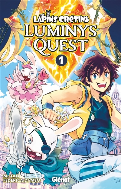 Front cover_The lapins crétins : Luminys quest, Vol. 1