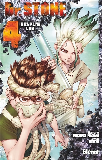 Front cover_Dr Stone, Vol. 4. Senku's lab