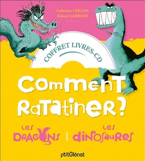 Coffret - Comment ratatiner les dragons, les dinosaures ?: Livres - CD audio