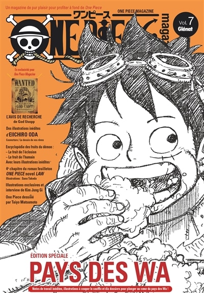 Front cover_One Piece magazine, n&deg;7. Pays des Wa