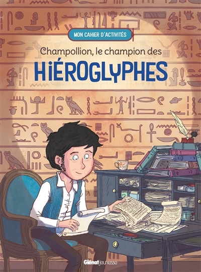 Front cover_Champollion, le champion des hiéroglyphes