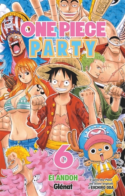 Front cover_One Piece party Tome 6