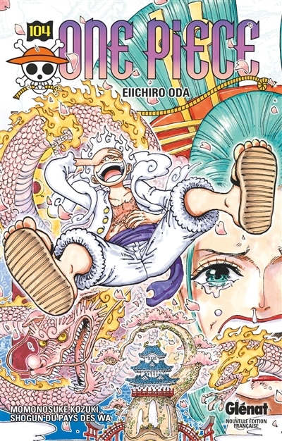 Couverture_One Piece : édition originale, Vol. 104. Momonosuké Kozuki, shogun du pays des Wa
