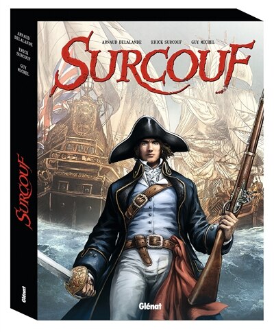 Front cover_Surcouf : coffret tomes 01 à 04