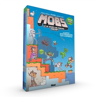 Front cover_Mobs, la vie secrète des monstres Minecraft