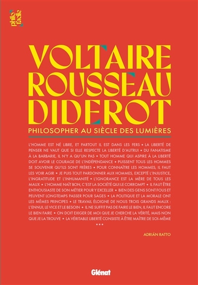 Front cover_Voltaire, Rousseau et Diderot