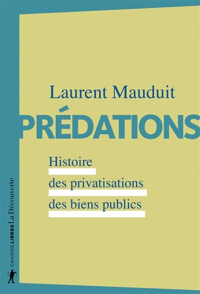Front cover_Prédations