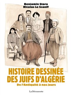 Front cover_Histoire dessinée des Juifs d'Algérie : de l'Antiquité à nos jours