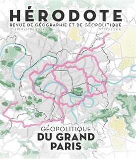 Couverture_Hérodote, n°193. Géopolitique du Grand Paris