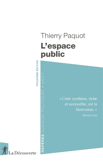 Front cover_L' espace public