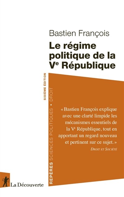 Front cover_Le régime politique de la Ve République