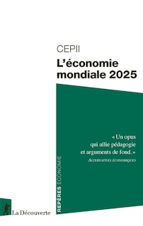 Front cover_L' économie mondiale 2025