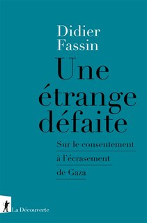 Couverture_Une étrange défaite