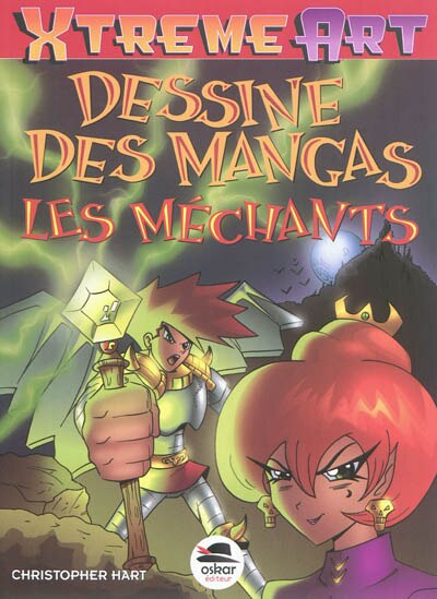 Couverture_Dessine des mangas : les m&eacute;chants