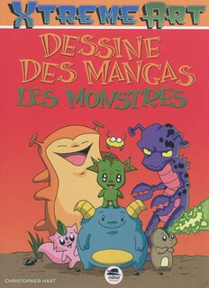 Couverture_Dessine des mangas : les monstres