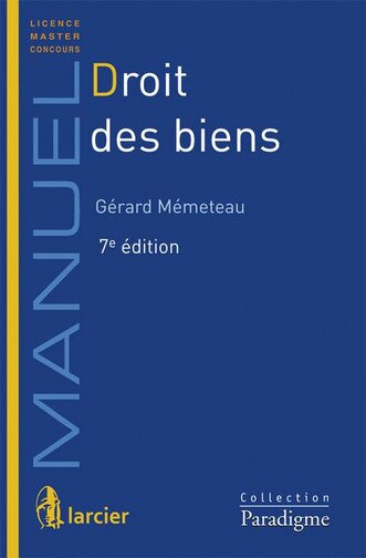 Couverture_Droit des biens