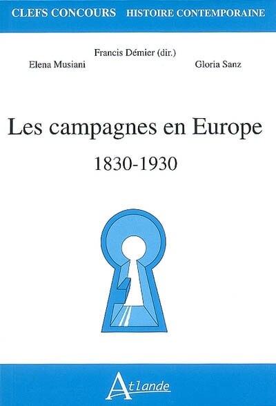 Couverture_Les campagnes en Europe, 1830-1930