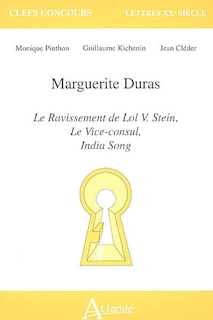 Front cover_Marguerite Duras
