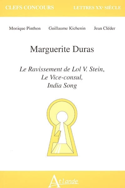 Front cover_Marguerite Duras
