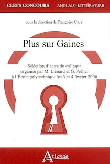 Front cover_Plus sur Gaines