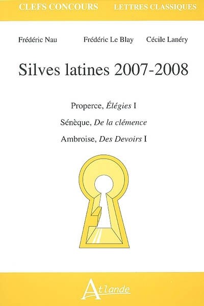 Front cover_Silves latines 2007-2008