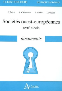 Front cover_Sociétés ouest-européennes, XVIIe siècle