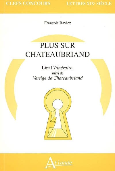 Couverture_Plus sur Chateaubriand