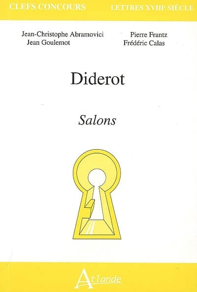 Front cover_Diderot, Salons