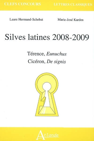 Front cover_Silves latines 2008-2009