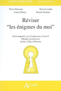 Couverture_Réviser les énigmes du moi
