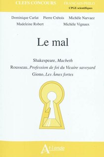 Front cover_Le mal