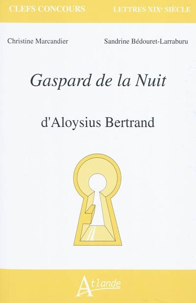Couverture_Gaspard de la nuit d'Aloysius Bertrand
