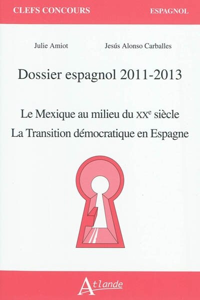 Front cover_Dossier espagnol 2011-2013