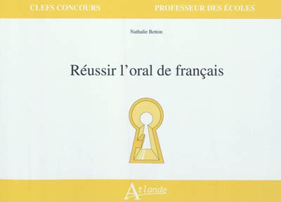 Front cover_R&eacute;ussir l'oral de fran&ccedil;ais