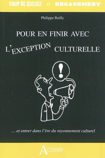 Front cover_Pour en finir avec l'exception culturelle