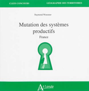 Front cover_Mutation des systèmes productifs