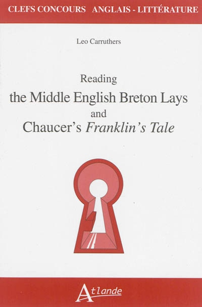 Couverture_Reading the middle English Breton lays and Chaucer's Franklin's tale