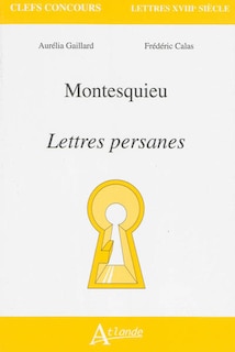 Front cover_Montesquieu, Lettres persanes