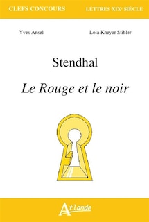 Couverture_Stendhal, Le rouge et le noir