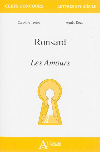 Front cover_Ronsard, Les amours