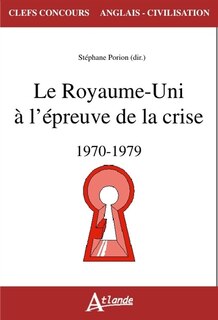 Front cover_Le Royaume-Uni à l'épreuve de la crise