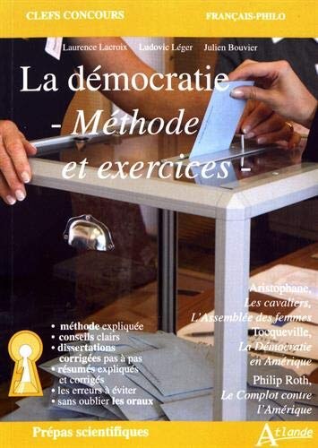 Couverture_La démocratie, méthode et exercices