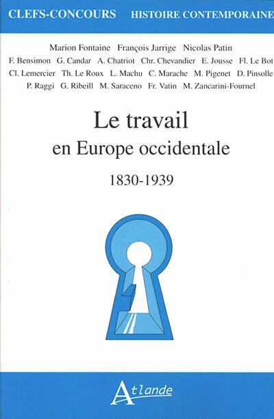 Front cover_Le travail en Europe occidentale