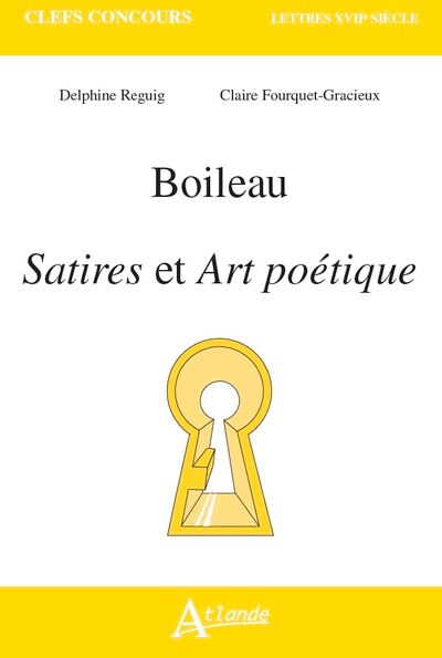 Front cover_Boileau, Satires et Art poétique